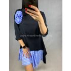 FLORINA fekete ruha, tunika