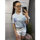 LUXA babakék póló