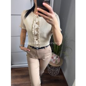 MÁLNA mogyoróbarna felső