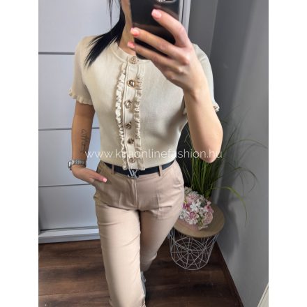 MÁLNA mogyoróbarna felső