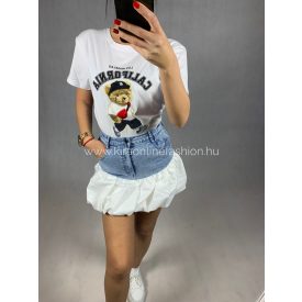 MARTINA fehér szoknyanadrág