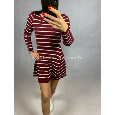 LIVINA bordó ruha
