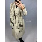 NÁRCISZ beige kabát