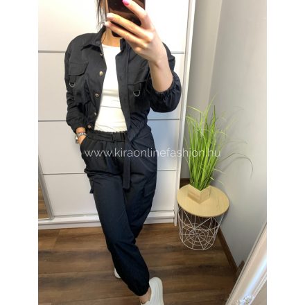 Fekete sportos szett