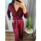 HOLI burgundi overál