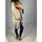 SYRA beige poncsó
