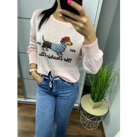 Púder tacskós pulcsi