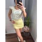 Zita napsárga szoknyarövidnadrág