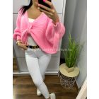 Rózsaszín masni felső