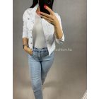 FONTANA fehér farmerdzseki