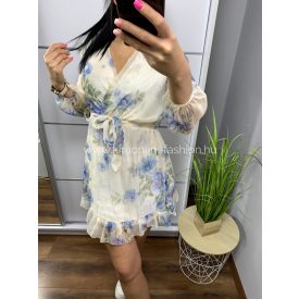 STELLA kék virágos ruha