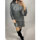 SUZANNA ezüst ruha, tunika