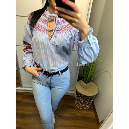 LENKE hímzett blúz