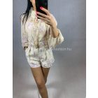 BONA lila-beige szett