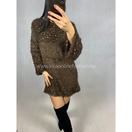 SUZANNA barna ruha, tunika