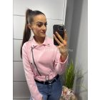 WENDY babarózsaszín dzseki