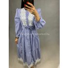 ZIA csikos ruha madeirával