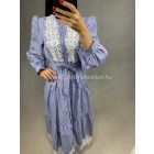 ZIA csikos ruha madeirával