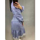 ZIA csikos ruha madeirával