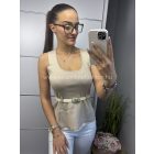 AMI beige felső